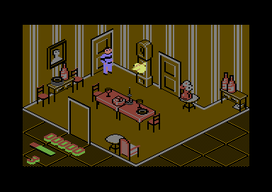 Devon Aire In The Hidden Diamond Caper screenshot 4 for Commodore 64